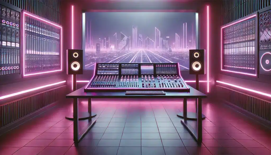 mixing decks in synthwave stlyle, blisstd, Free Mixing Service